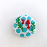 金魚_刺繍ブローチ 　   