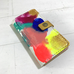 手帳型iPhoneケース（6/6s/7/8 対応）｜デカルコマニー（dm_w02）