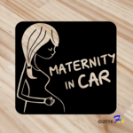 MATERNITY IN CAR⑩ ステッカー