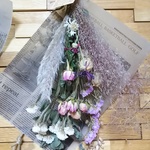 miho0227様専用☆パステルカラーのドライフラワースワッグ 