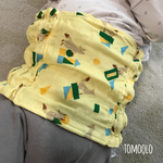 ベビーあったか腹巻き キツネの積み木