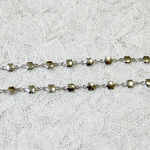 ステンレス　デザインチェーン　花　５０cm　シルバー    C-15