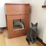 ニャンともステキなトイレカバー　フェンスなし
