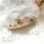 オーバルバレッタ【pink】