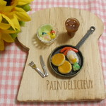 未接着！モーニング☆パンケーキ＆サラダ
