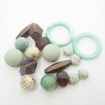 【誘惑のチョコミント】ビーズミックスパック　チョコミントMIX　NO,25