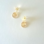 シンプル　ゴールドスターピアス✨