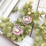 淡いさくら色ピアス/イヤリング