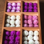 お花屋さんが作った本日の千日紅のドライフラワー