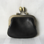 【SALE】レリーフがま口のコインケース（レトロフラワー）