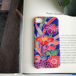 【KIMONO】青に紅型 iPhoneケース