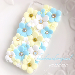 お花のスマホケース♡iPhoneケース 涼花