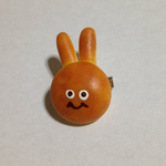 キモカワ動物パンのブローチ