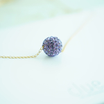 swarovskiパヴェボール necklace