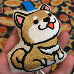 柴ワンコのクッションチャーム①