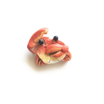 サワガニブローチ