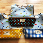◯◯様オーダー品＊お食事エプロン＊名入れ