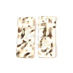 PDT-1483-MG【2個入り】ハンマーテクスチャーペンダント,Rectangle bar Hammered Text