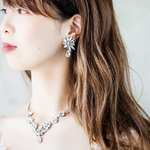 *P0310■着画/ブライダルアクセサリー/ウェディング/結婚式/ビジューアクセ