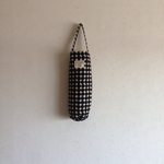 ビニールぶくろ ストッカー           beads dot  black