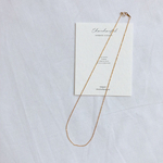 simple choker necklace(14kgf)