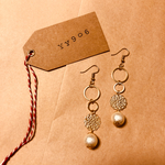 ピアス/リングチャーム&パール