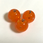 【再販】ミューラーボトルストローキャップ（キラキラ）オレンジ