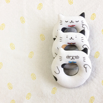 招き猫さん一家のドーナツコースターセット