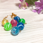 ヨーヨー 浴衣 レジン  ピアス イヤリング♪