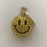【Swarovski】キラキラ スマイル　スワロボール チャーム Lサイズ