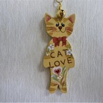 猫ちゃんキーホルダー（茶トラ）