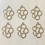 GOLD RING DESIGN CREAM PARTS