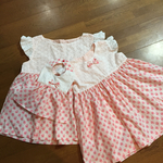 専用・ママブラウス&ワンピース&スタイ お揃い