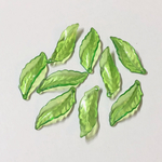 《増量》30個☆樹脂製リーフパーツ