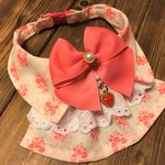 犬・猫首輪　31～34　cocoちゃんクラシックリボンチョーカーNEO　プリンセス