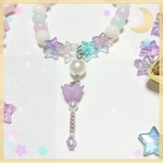 ゆめかわ魔法少女ステッキブレスレット(Frost Purple)