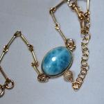 ＝WA様ご予約＝　　ラリマー１４　　K14GFブレスレット❀