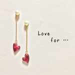 【大人気♡】シンプルなハートのピアス❇︎貼るピアス❇︎シールピアス