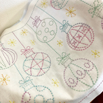 【再販×4】刺し子ふきん★グラスボール