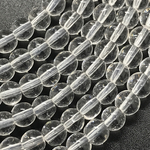 【339】水晶クリスタルラウンド ビーズ 4mm/1連