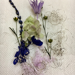 ハーバリウム花材セット パープル