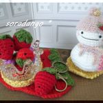 苺大好き雪だるまちゃん🍓