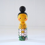 【s様ご予約品】［conocokeshi］阿弥陀様こけし＊蓮の華［７８］