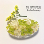紫陽花たっぷりバレッタ