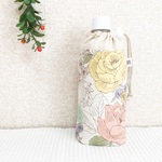 保冷シート付きペットボトルカバー*花柄