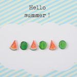 スイカのピアス/イヤリング
