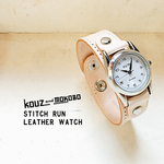 STITCH RUN LEATHER WATCH ⌚ 腕時計 // 受注生産
