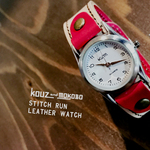 【受注生産】stitch run leatherwatch / LOVE
