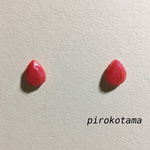 しずくレッドピアス アレルギー対応