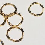 ツイスト リング ゴールド 17mm 8個